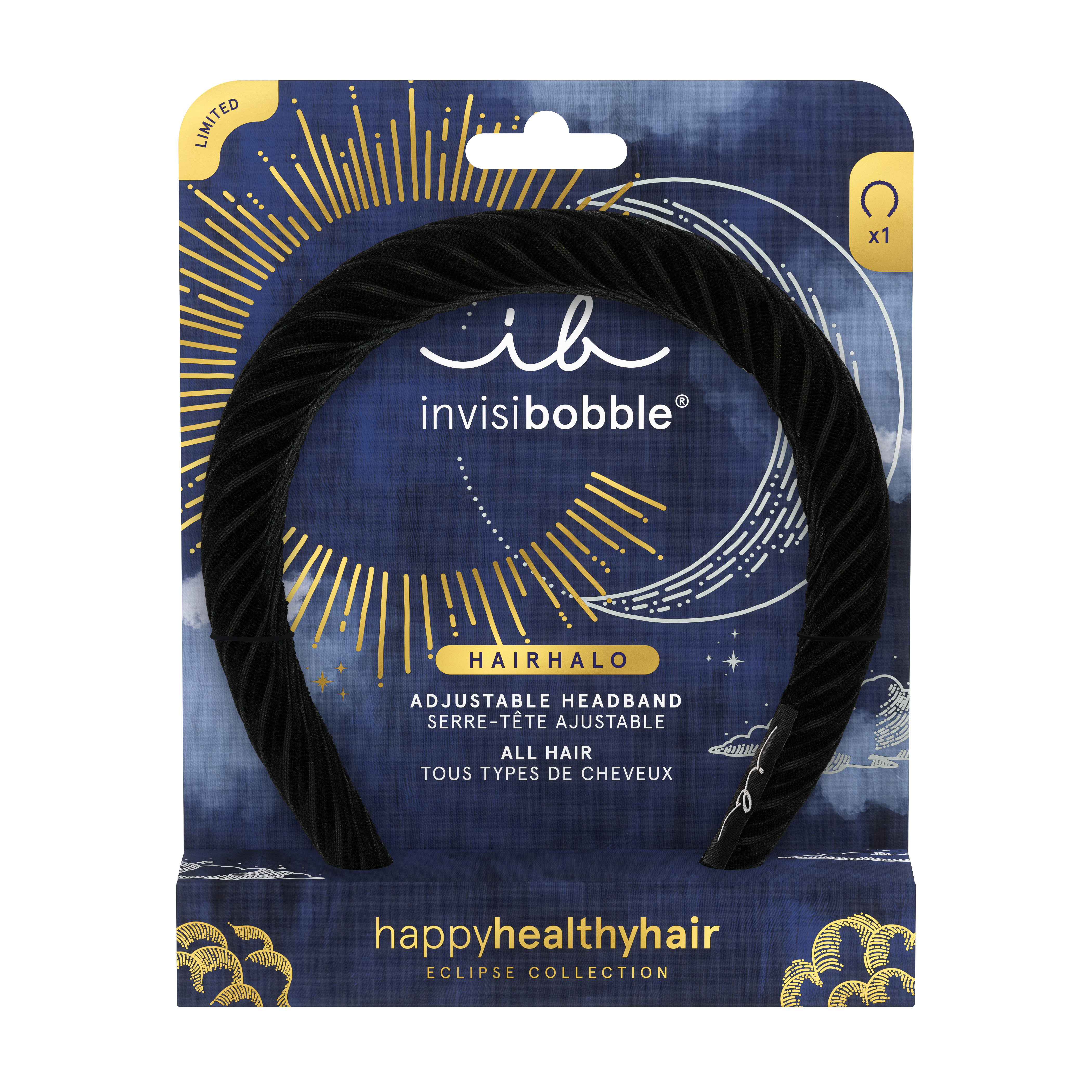 HAIRHALO Eclipse Midnight Ring