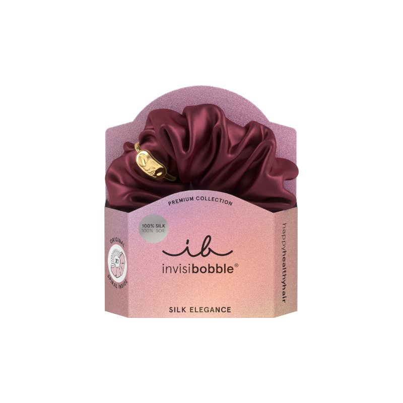 SPRUNCHIE Premium Plus Silk Bordeaux